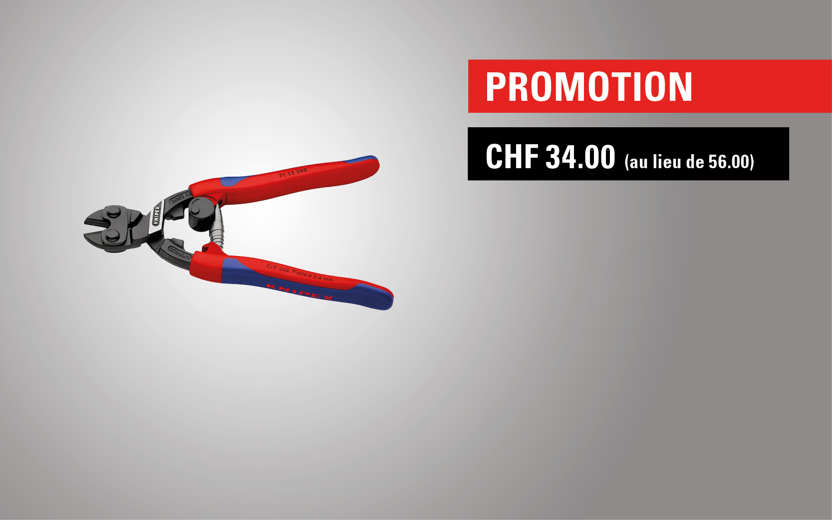 Pince de côté KNIPEX