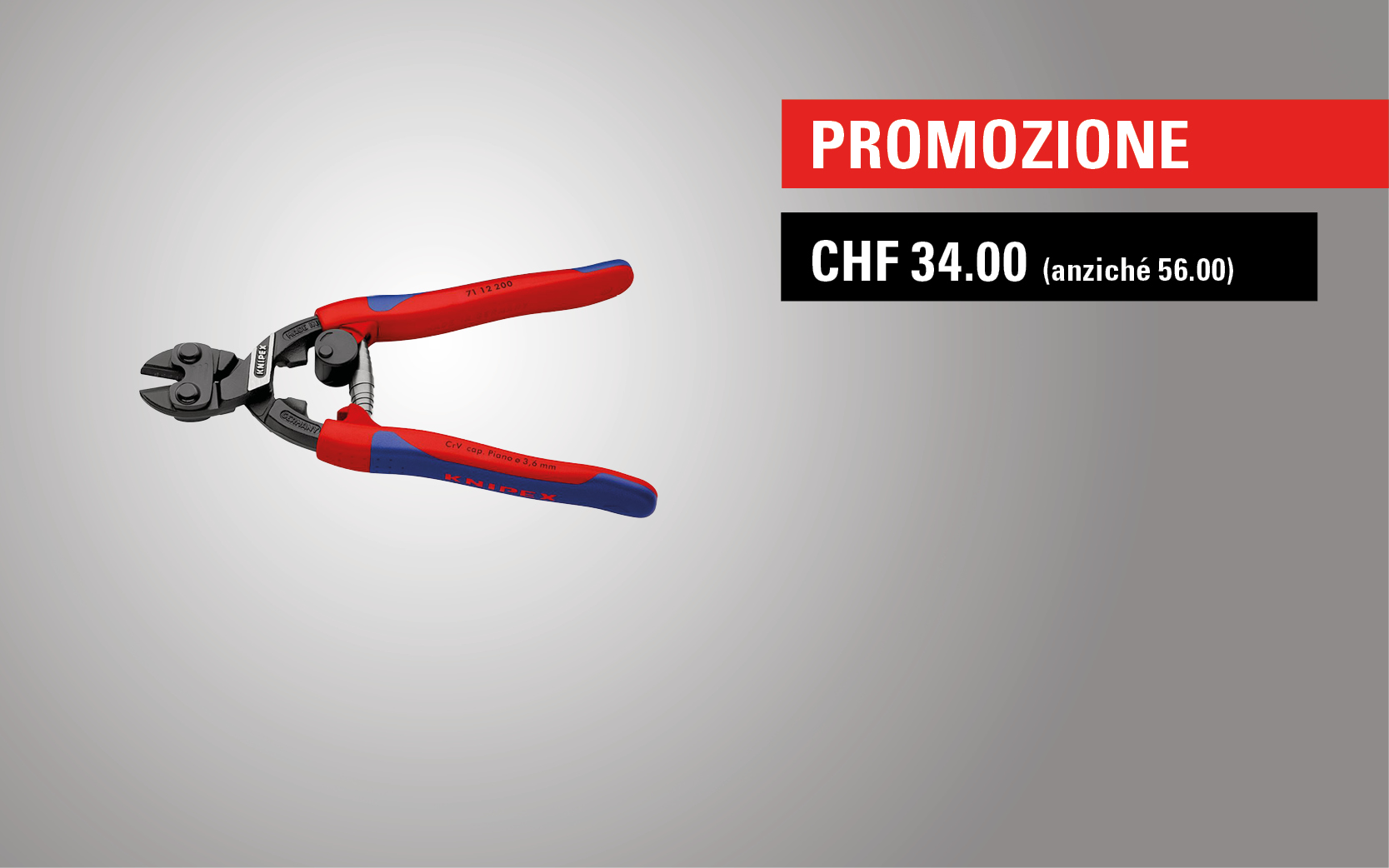 Pinza tagliente KNIPEX