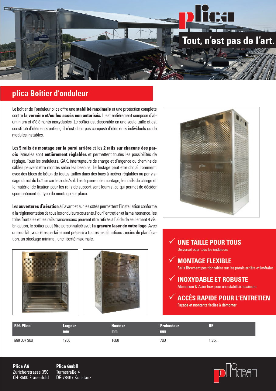 Wechselrichter Gehäuse FR