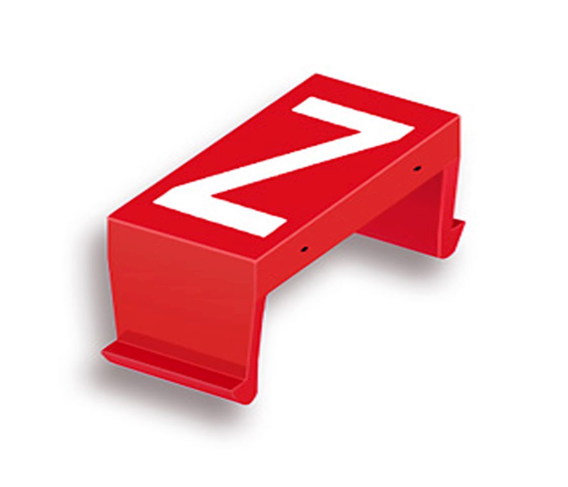 FP letter field Z 25mm red