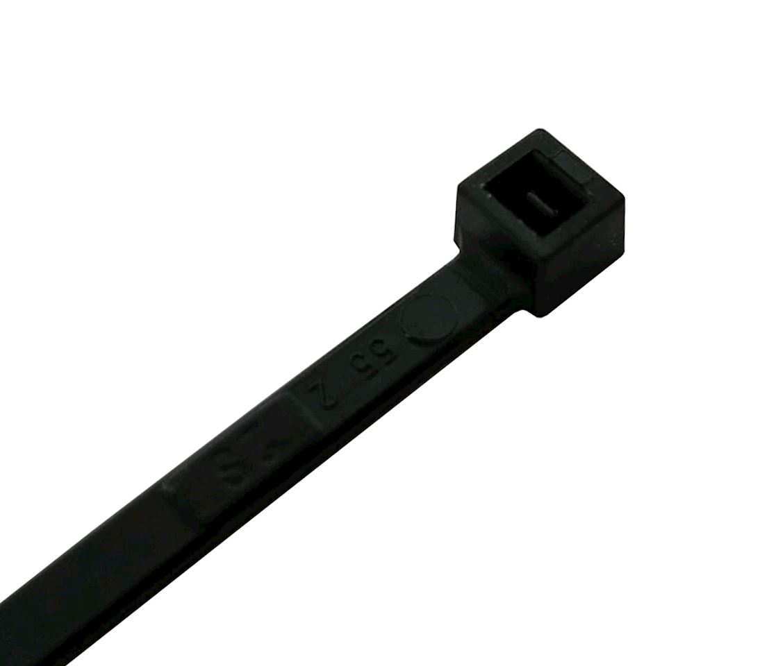 KABI C-TIE 100x2.5mm black