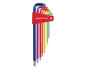RainBow key L-wrenches PB 212.LH-5RB with ball point RainBow 1.5...5