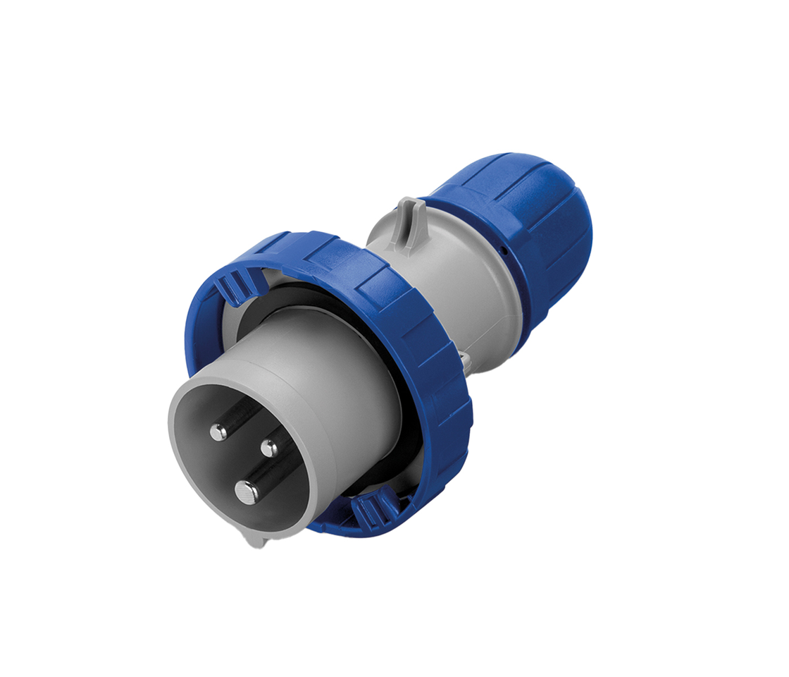 Scame Plug 2P+E, 2h, >50V