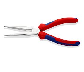 Flat round nose pliers with cutting edge KNIPEX 26 15 200