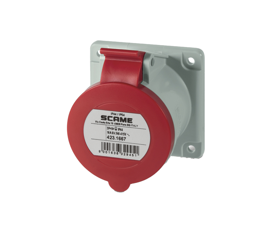 Scame UP-Steckdose,3P+N+E,6h