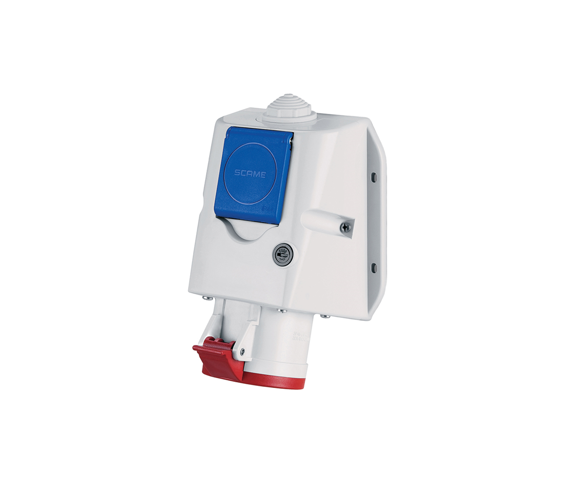 Scame Boîte combinée,3P+N+T,6h