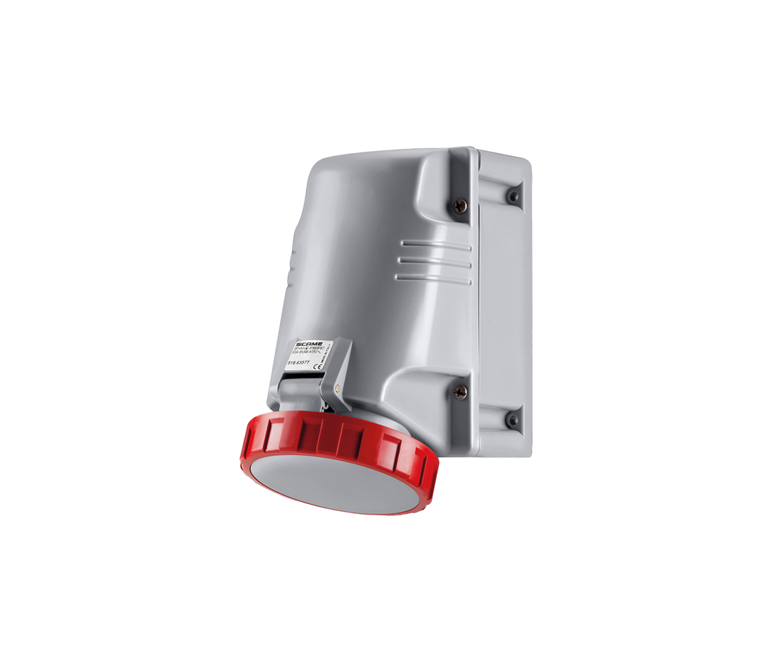 Scame SM Socket,3P+E,6h
