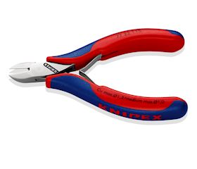 Pince coupante de côté pour l’électronique, KNIPEX 77 22 115