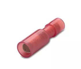 Nylon-isolierte Rundsteckhülse (female) – vibrationsdämpfend