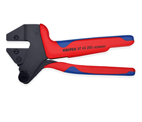 Crimp-Systemzange für auswechselbare Einsätze, KNIPEX 97 43 200