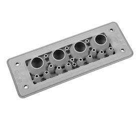 Cable entry plates, Trelleborg MULTIGATE-B24 (112x36 mm)