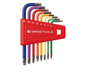 PB SWISS TOOLS 410 H 6-25.RB Stiftschlüssel für Torx ® Rainbow NEU 