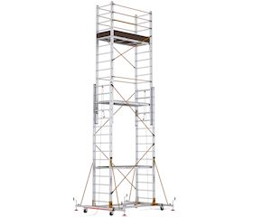 Echafaudage pliable et télescopique TeleTower Telesteps