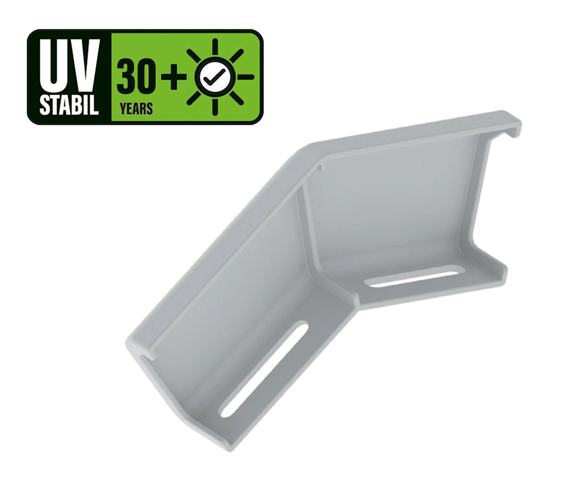 Winkelverbinder fallend, U48X