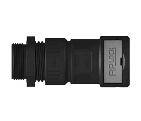 Anschlussverschraubung AZPA-M IP69, metrisch