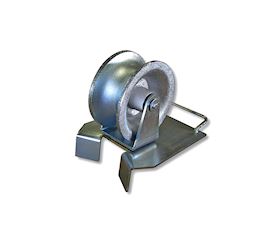Roller guide with angled base KS 1190