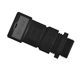 Fitting strain relief, straight, PG, plastic thread