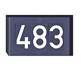 Hydrant number sign HNS 25-3