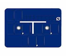 Notice sign PLAT ALU 110 x 70