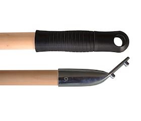 Wooden handle Profi 45° with CH handle holder