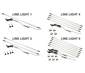 Éclairage des montants de la voiture - LINE LIGHT