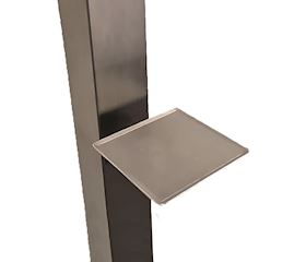 Drip tray for dispenser column