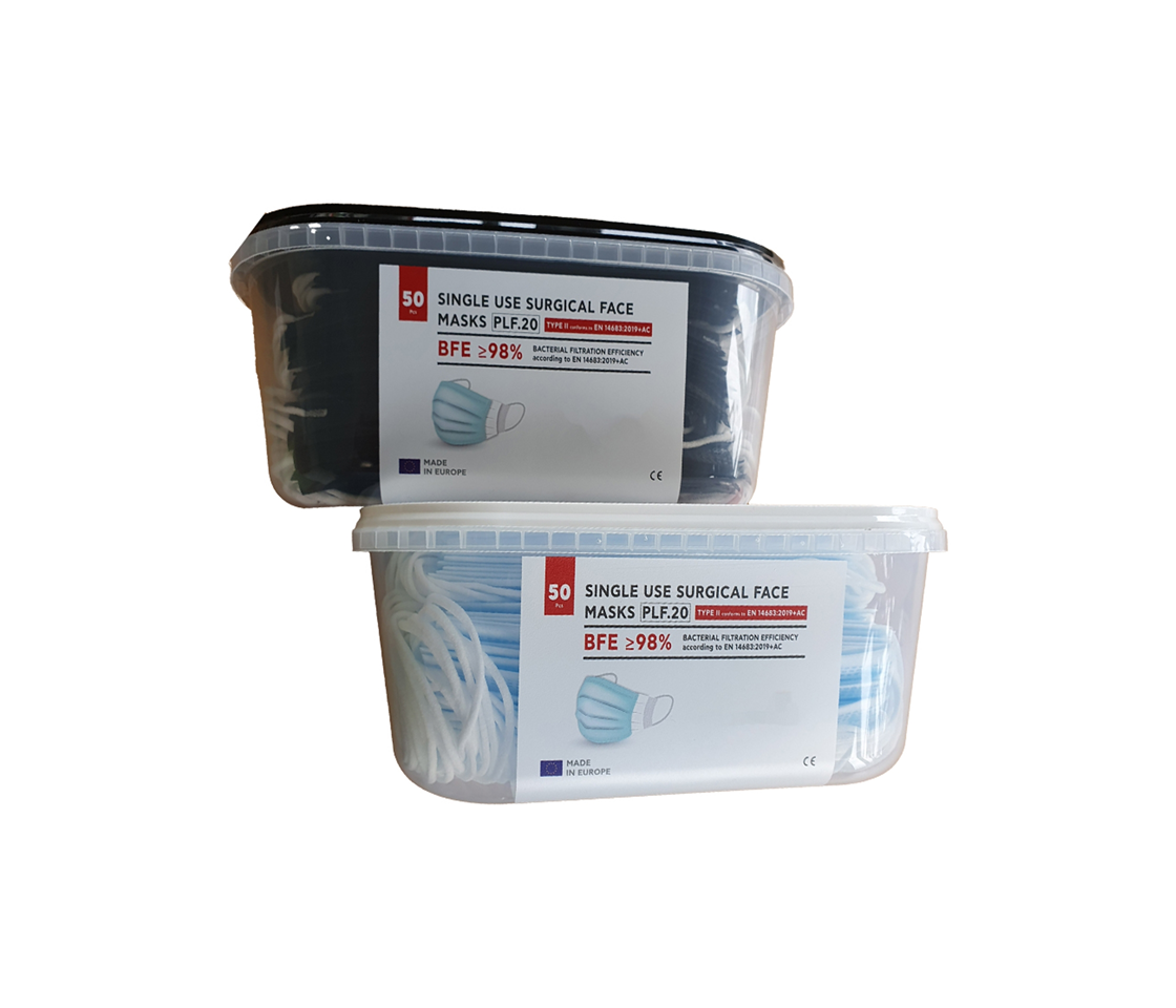 Medical protect. mask 3-layer