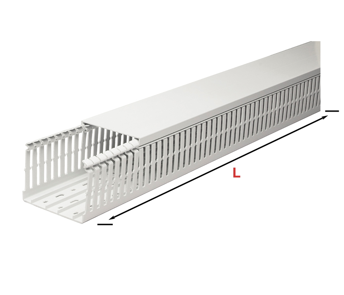 cover for slotted wiring