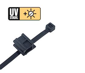 Cable tie Plica edge clip