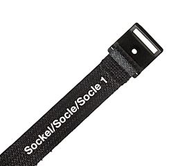Hook-in-Loop strap with socle