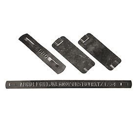 Stainless steel embossing tool PS INOX V2A