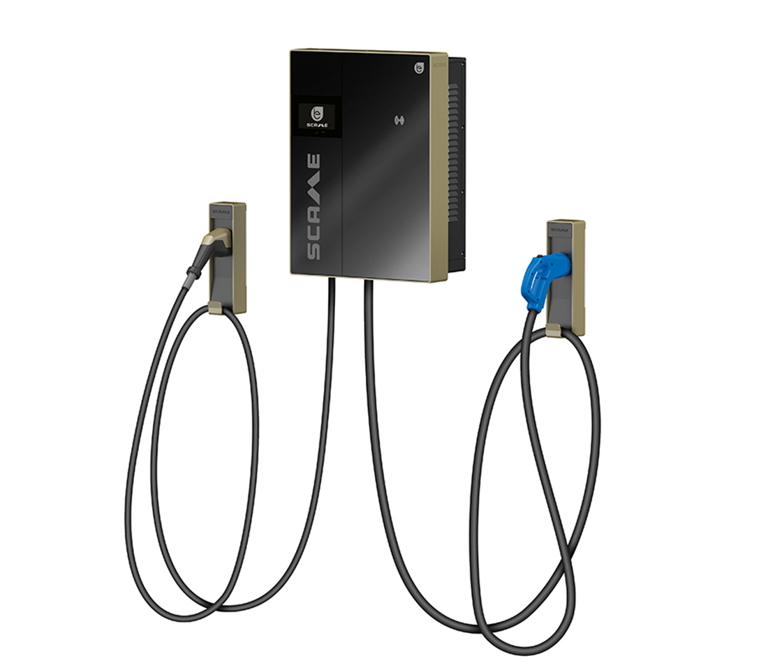 Scame DC Bo&#238;t.mur.25kW+CHAdeMO
