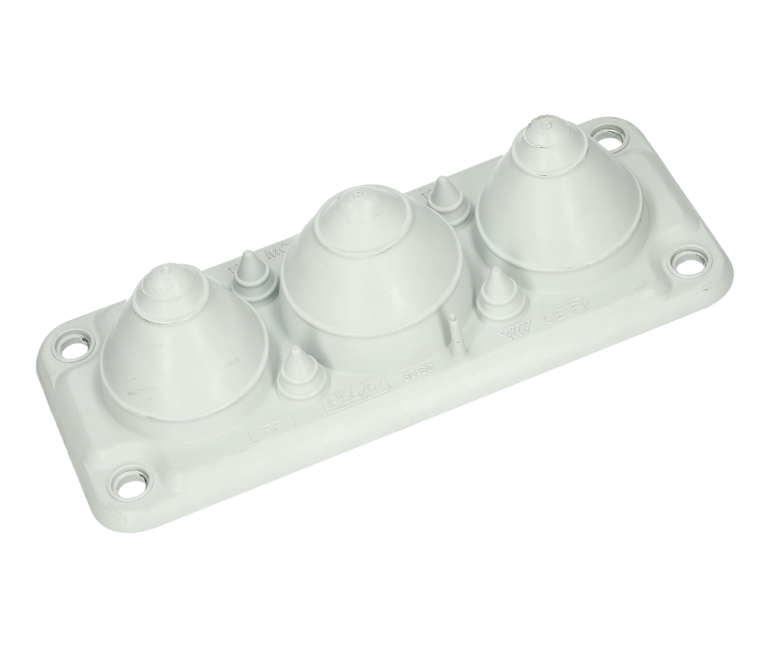 Cable entry plates