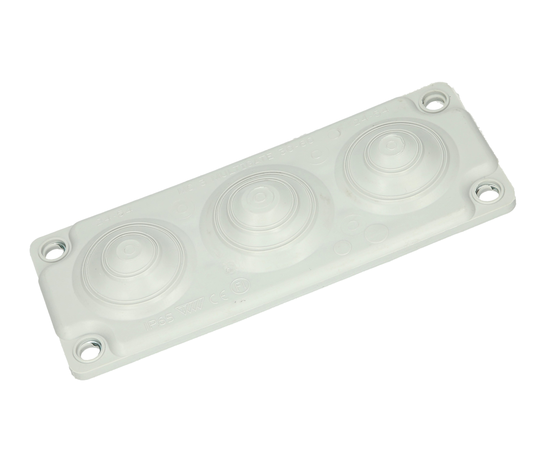 Cable entry plates