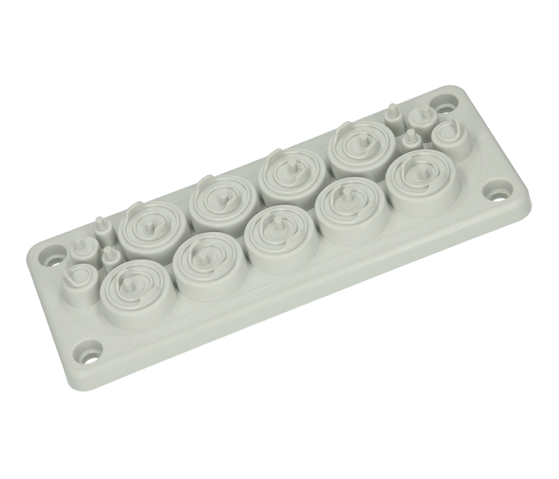 Cable entry plates