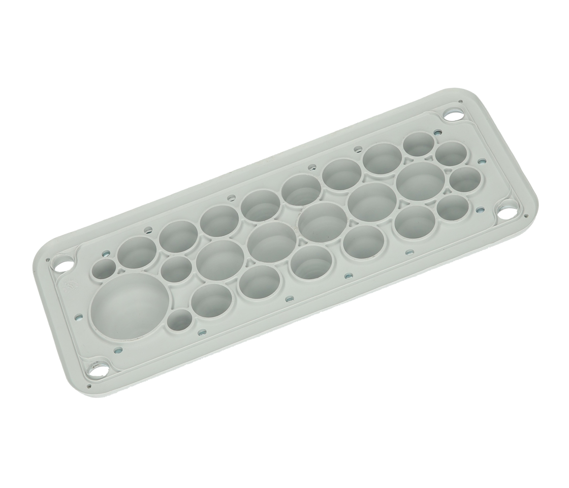 Cable entry plates
