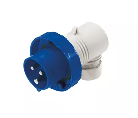 CEE Stecker 90° mit Schraubanschluss, IP66|67