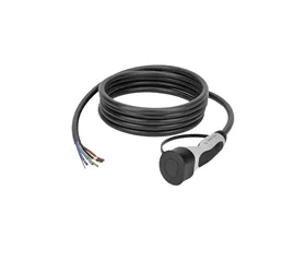 Scame Attachm.Plug,2P+E,6h90°