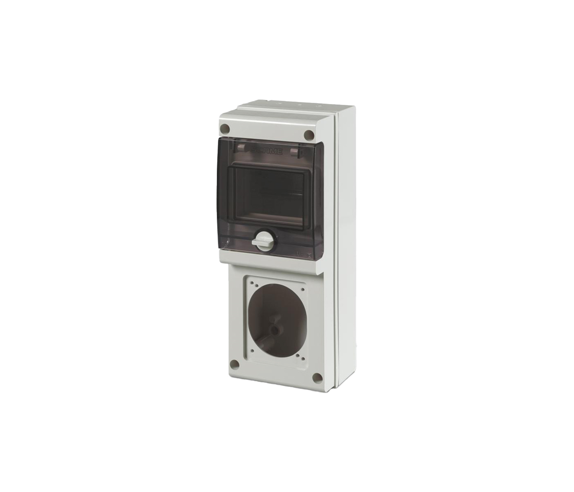 Scatola a parete SCAME, 4 moduli – IP66