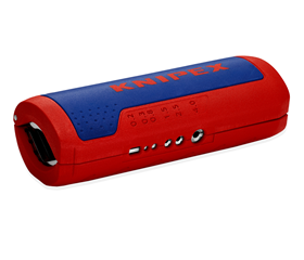 Corrugated pipe cutter, KNIPEX TwistCut® 90 22 02 SB