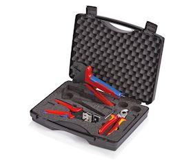 toolbox KNIPEX 97 91 01 with tools