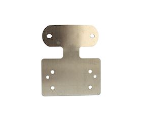 Aluminum retaining plate, 2-fold