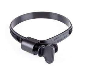 Plastic Worm Drive Ezyclamp™ - Wing Screw PA6.6
