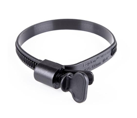 Azionamento a vite senza fine in plastica Ezyclamp - Vite ad alette PA6.6
