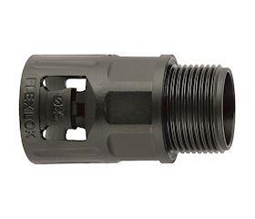 Conduit fitting FLEXI-LOK straight FLEXI-LOK-180-FLK(PG)