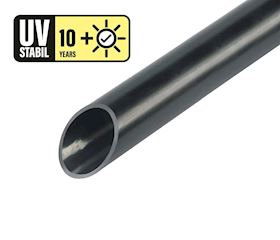 Kunststoffrohr PLICA KRH-UV Rapid black