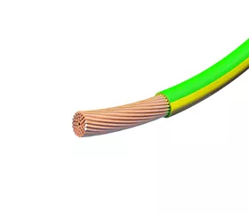 Câble de mise à la terre 16 mm² vert-jaune