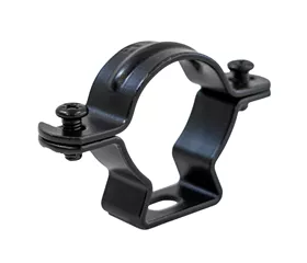 Collare per tubo RS ALU, nero