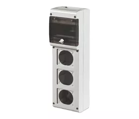 AP enclosure for 6 modules