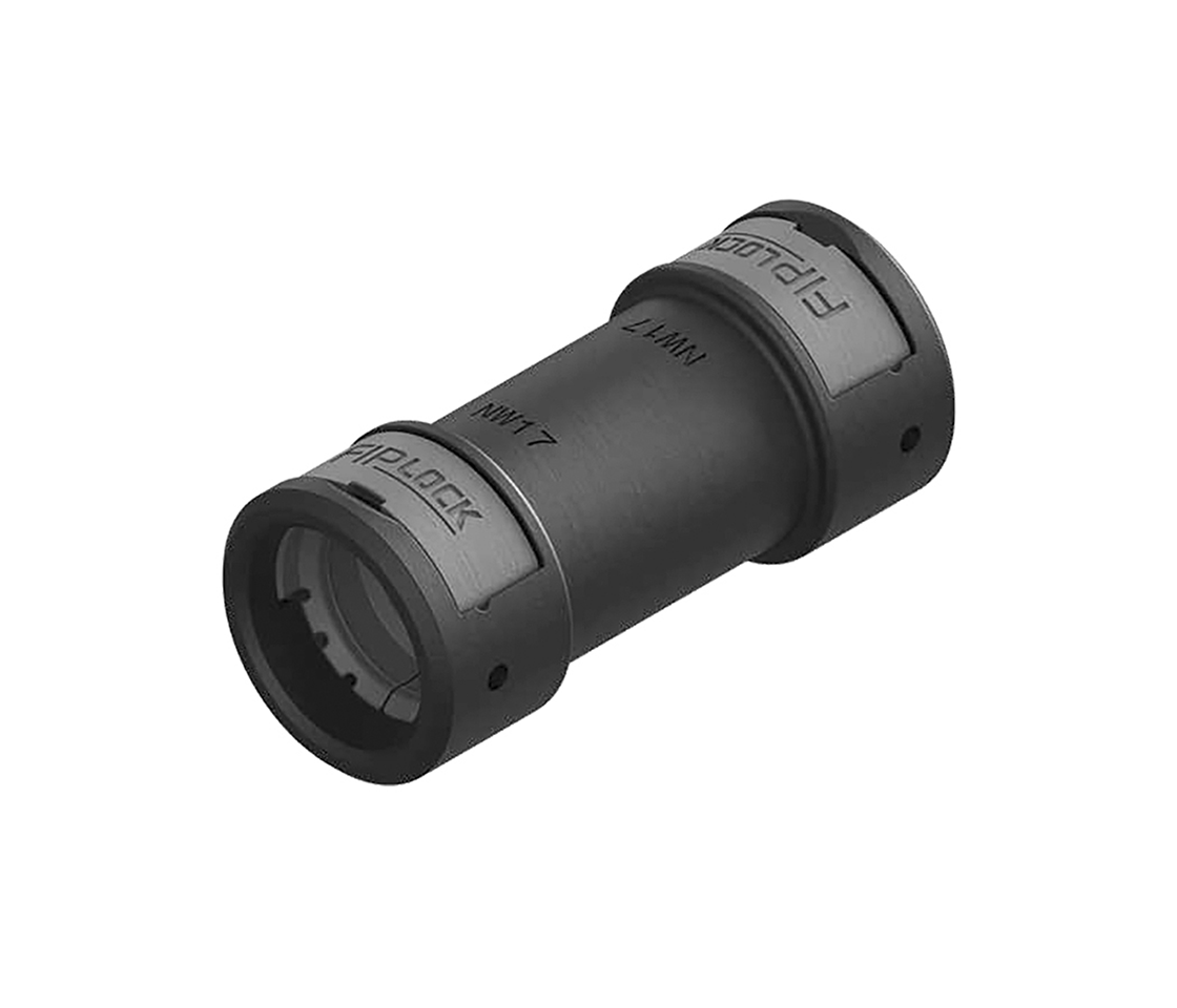 FIPLOCK Conduit coupler grey